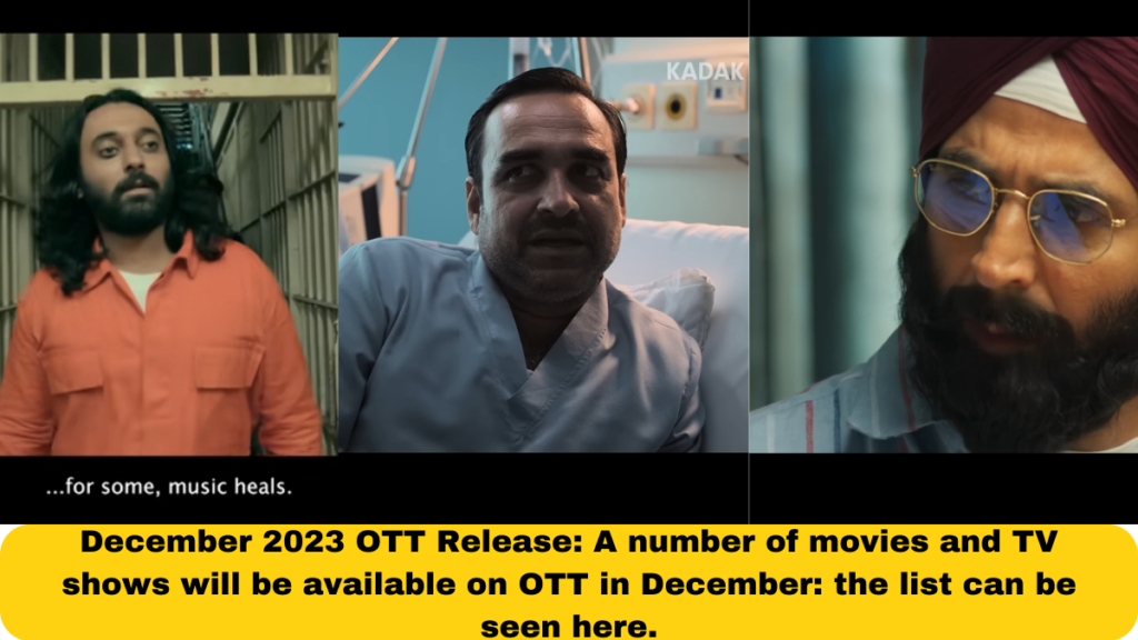 December 2023 OTT Release