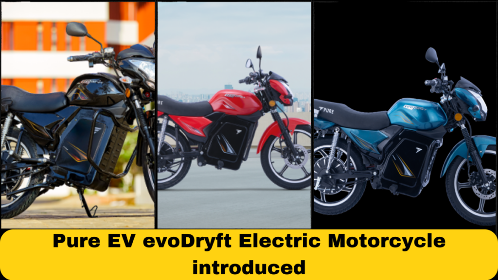 evoDryft Electric Motorcycle