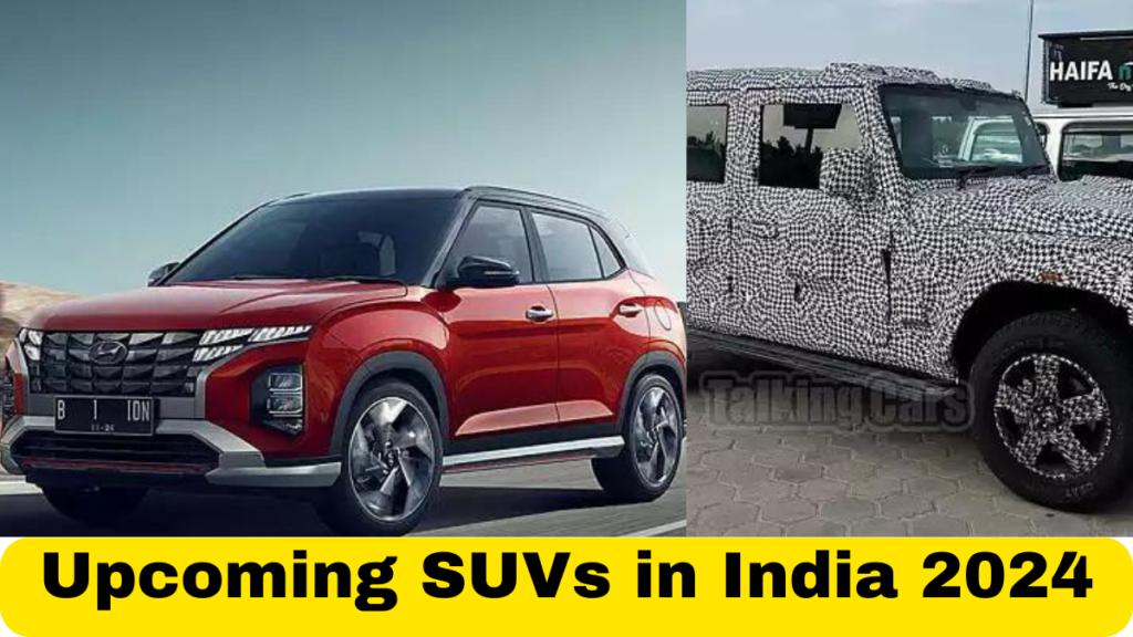 Upcoming SUVs in india