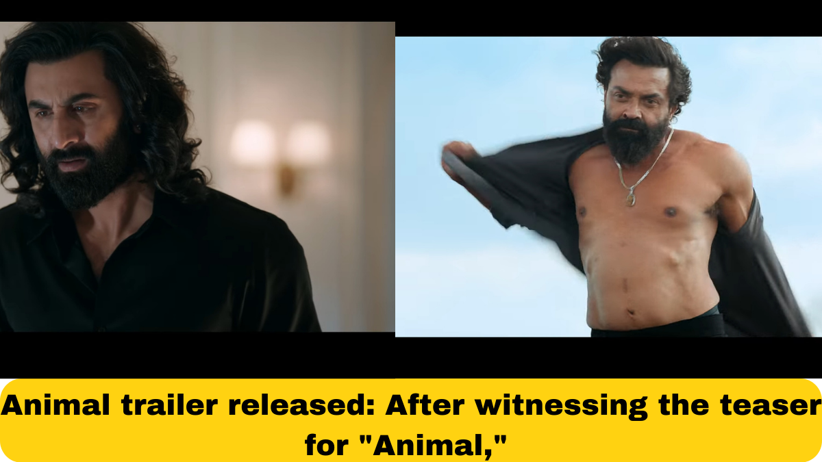 Animal trailer released